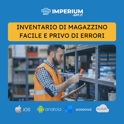 Inventario di magazzino con imperium