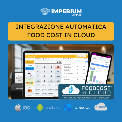 ImperiumApp e food cost in cloud