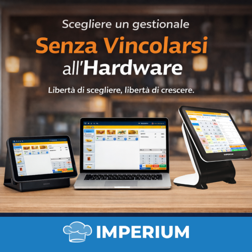 nessun vincolo hardware per il gestionale