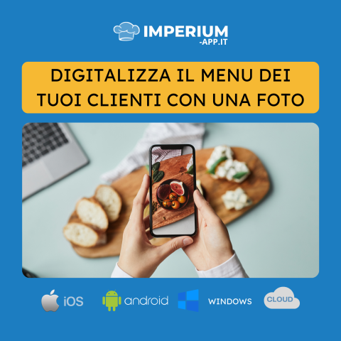 Digitalizza menu AI imperium