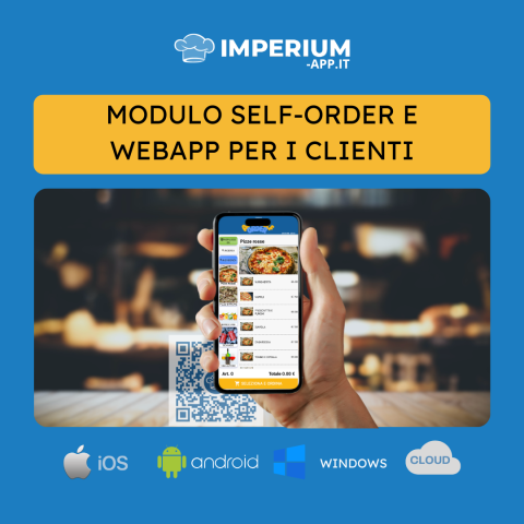 Imperium selforder e qrmenu ordini da remoto