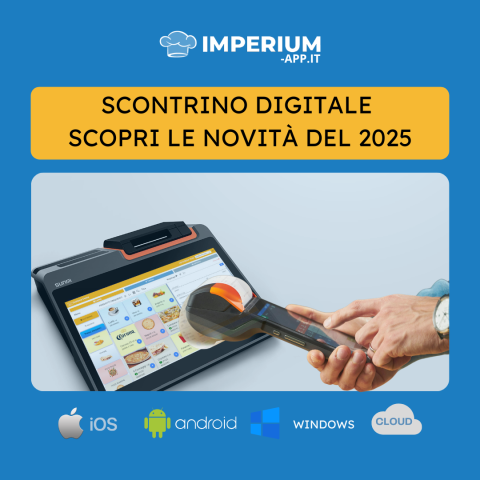 scontrino digitale trasmissione telematica corrispettivi 2025 imperium