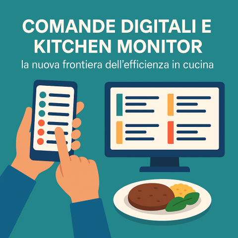 comande digitali e kitchen monitor