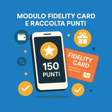 Fidelity card raccolta punti