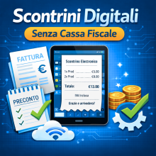 Scontrini senza cassa fiscale